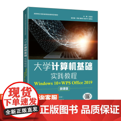大学计算机基础实践教程(Windows 10+WPS Office 2019)9787115569202 王佳尧 人民邮