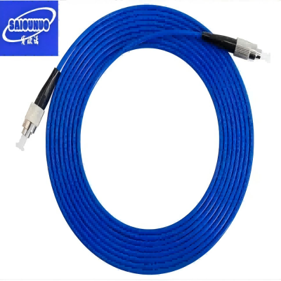 蓝色铠装尾纤 FC-FC 30米 根