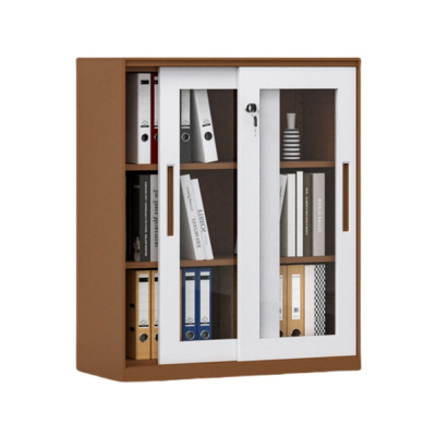 凌迪星咖色玻璃矮柜900*400*1090mm台