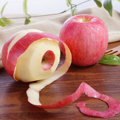 [通货实惠装]陕西洛川苹果小果红富水果新鲜延安苹果70~75mm整箱带箱9.5-10斤 健康轻食