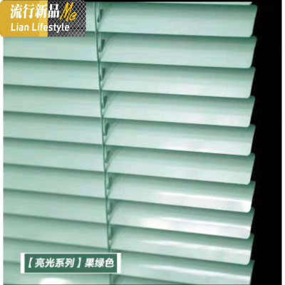 百叶窗帘卷帘铝合金 遮光阳办公室防水浴室卫生间厨房隔断定制 三维工匠