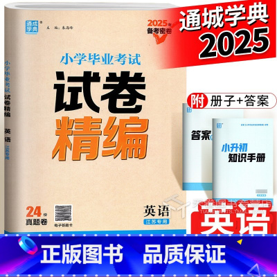 英语 [正版]2025通城学典 小学毕业考试试卷精编英语译林版江苏教版 六年级小升初英语总复习资料辅导书分类真题卷专项训