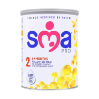 [免邮包税英国直邮4罐]原装进口英国惠氏2段初生儿配方奶粉 SMA 2段 6-12 个月 启赋同奶源6-9月;9-12月