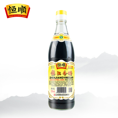 恒顺K型香醋 糯米原酿550ml 总酸≥5.5g/100ml 0防腐剂