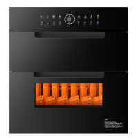 欧派消毒柜嵌入式厨房家用三层大容量上下分层高温紫外线烘干一体机消毒碗柜2361