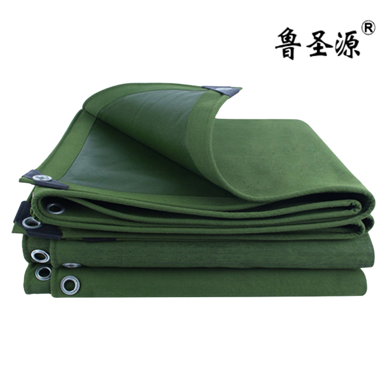 鲁圣源 篷布有机硅挂胶苫布篷布 1m*1m 平方米