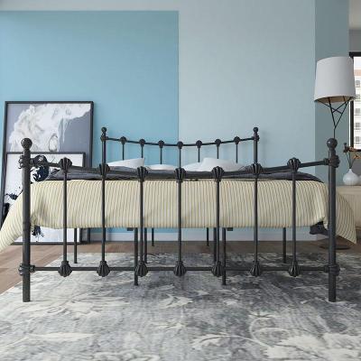 森美人时尚欧式铁艺床1.5米1.8米双人床1.2米单人宿舍床铁床钢管床