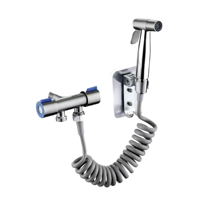 欧明净 不锈钢马桶喷枪套装 OMJ-6815 套