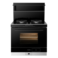 星人(marssenger)集成灶JJZY-F73BC01L钢化玻璃台面排油烟机燃气灶蒸烤一体灶 左排烟 液化气