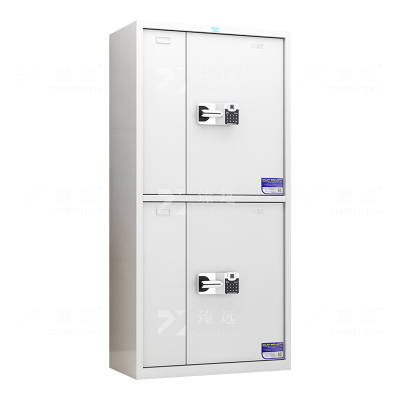 臻远 ZYJJ-80019保密柜密码文件柜保密档案资料柜钢制密码锁保密 常规通双节智能指纹锁