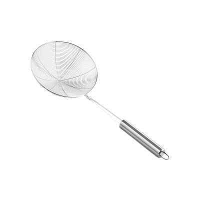钰春鹏 不锈钢漏勺米线线漏捞面网筛 35*15cm /1把