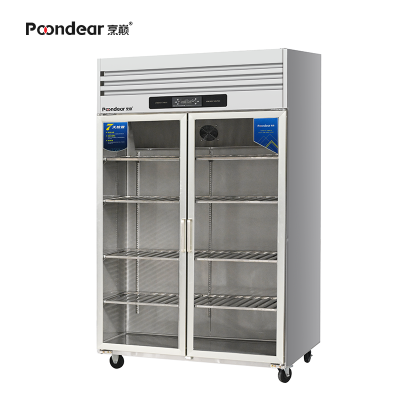 烹巅(Poondear)商用双门冷藏展示柜 PD-4BC
