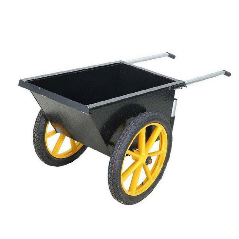 众城应鑫 双轮推沙车 外双轮带翻斗 台