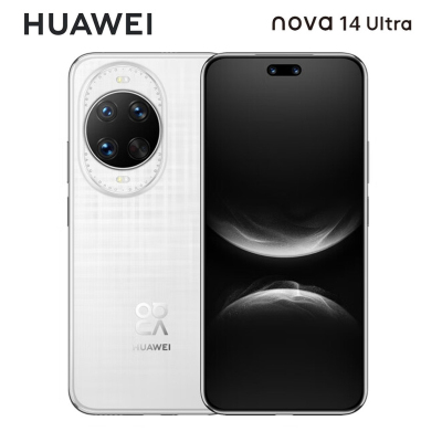 华为nova14 Ultra 256GB 浮光白 全焦段红枫质感人像 天通北斗双卫星通信 鸿蒙智能手机