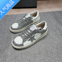 SUNTEK星星小白鞋女2023春季新款韩版百搭圆头系带低帮休闲平底板鞋