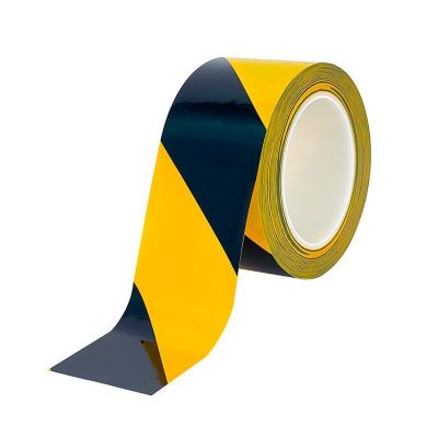 老计胶带 胶带 地标胶带黑黄双色50*20 卷 胶粘