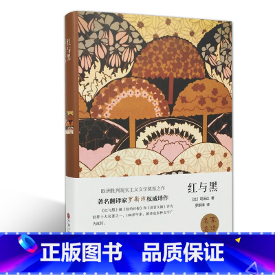 [正版]红与黑(名家名译)司汤达 无删减 世界经典文学名著 文学书籍 学生青少年课外阅读 红与黑(中文版)