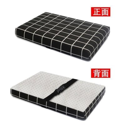 美帮汇学生坐垫慢回弹记忆棉教室凳子椅垫防滑屁股垫