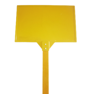 先围 单立柱电缆警示牌标识牌SMC玻璃钢 850*550*1500mm 个