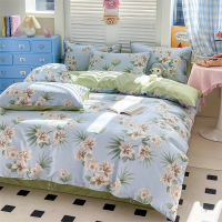 雅鹿 全棉斜纹印花四件套