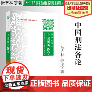法学教材 中国刑法各论 阮齐林 耿佳宁 著 “十二五”国家重点图书出版规划项目 中国政法大学出版社