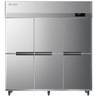 海尔(Haier) SL-1500C3D3H 1500升 厨房冰柜保鲜工作台不锈钢材质 六门上冷藏下冷冻 商用冰箱
