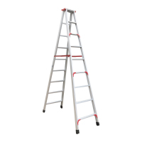 盛步达铝合金宽邦人字梯子3米 SD-L3S(个)