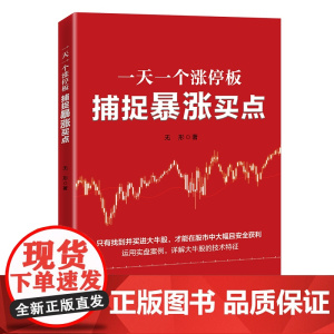 正版 一天一个涨停板:捕捉暴涨买点 无形 著 中国经济出版社股票投资大牛股K线买点技术指标 股票期货投资炒股票书籍