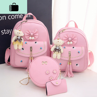 可爱儿童背包时尚双肩包女童小背包公主幼儿园书包女小学生旅行包NEW LAKE
