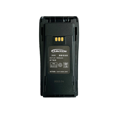 LINTON对讲机配件电池镍氢进口电芯1800mAh灵通3688/块