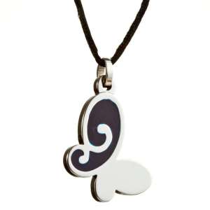 梦克拉Mkela 时尚饰品 钨金钨钢吊坠 蝶恋花