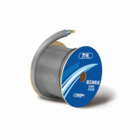 杰储(GCHUL) CWSHB305MA 超五类双屏蔽网线 305米/箱 (计价单位:箱) 灰色