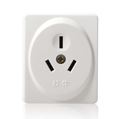 公牛明装16A插座 白色 GN-Z3
