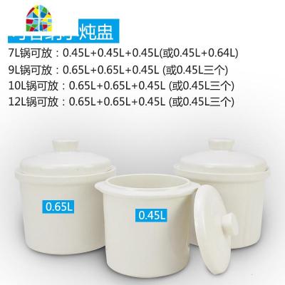 电炖锅304不锈钢陶瓷炖盅煲汤家用养生大容量智能煮粥锅 FENGHOU 一锅五胆,联系客服咨询哟。