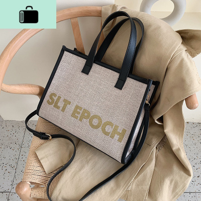 大容量帆布包包女2020新款潮流行手提包韩版百搭高级感单肩斜挎包NEW LAKE