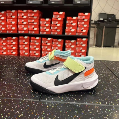 NIKE耐克篮球鞋TEAM HUSTLE D 10 FLYEASE大童运动鞋HJ3497-101 D