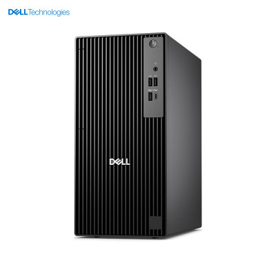 戴尔dell Pro Tower QCT1250 企业级高端商用办公绘图设计台式机电脑主机 I7-14700 8G内存 512G固态 集成显卡