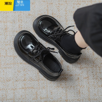 聚范英伦风小皮鞋女2024新款秋季女鞋复古学院风jk单鞋厚底乐福鞋