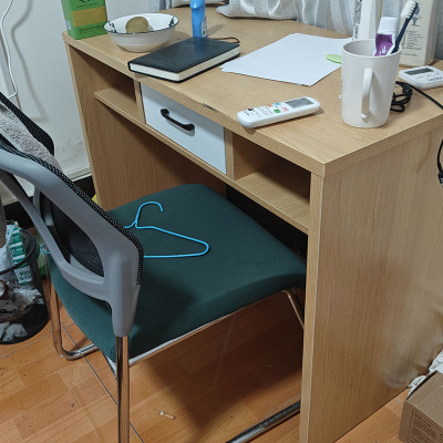 绵冠(MIANGUAN) 木质办公桌培训桌条桌1000*450*700mm