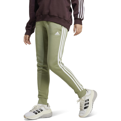 阿迪达斯(adidas)环保棉涤运动束脚休闲裤女款宽松舒适潮牌工装风 taperedleg