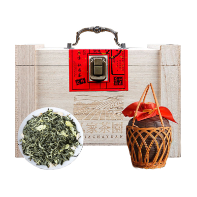 2024年新茶茉莉花茶浓香型茶叶小泡袋源御露茉莉花茶叶私家茶园礼盒装500G