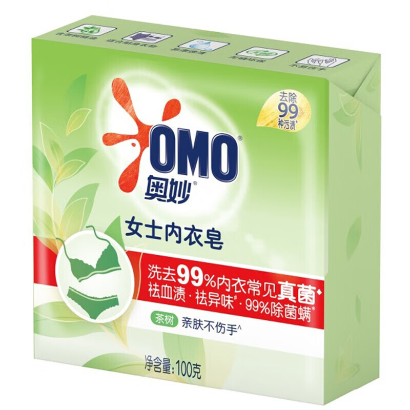 奥妙茶树内衣皂100G