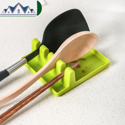 锅盖架免打孔厨房坐式架子座放锅盖勺子铲子收纳架台面支架 三维工匠