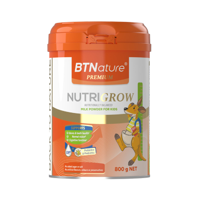 效期至27年08月 BTNature 儿童成长奶粉 800g 身高视力脑力自护力 3岁儿童青少年 澳洲进口