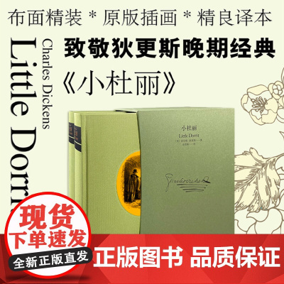 小杜丽:插图珍藏本 狄更斯著金绍禹名家译本上海译文出版社外国小说欧美英国古典文学 另著远大前程/双城记 改编电影原著