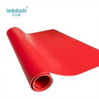 天空桥 绝缘胶皮 红色3mm*1m*10m 卷
