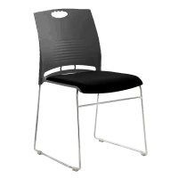 富和美(BNF)塑料培训椅办公家具培训椅办公椅会议室开会椅新闻记者椅透气椅43