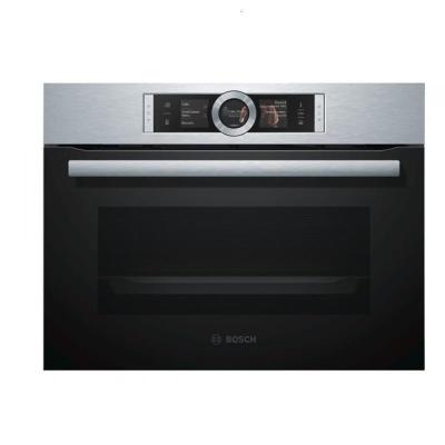 BOSCH/博世 CSG656BS2W 嵌入式47升蒸汽烤箱 全国联保 上下一体控温童锁功能