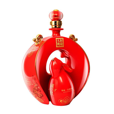 国窖1573 封藏大典兔年春酿 玉兔添福55度1L 浓香型白酒 送礼收藏佳品