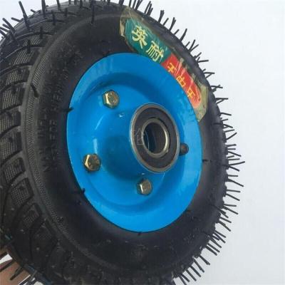 家柏饰(CORATED)8寸充气轮子250-4轮胎加厚6层级小推车小拉车脚轮200